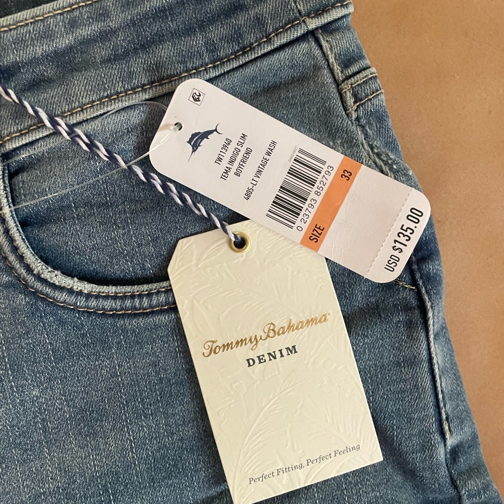 Tommy Bahama Light Blue Denim Jeans